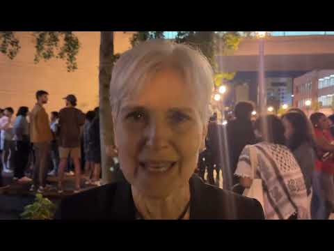 Jill Stein speaks after her arrest in St. Louis, discusses Uhuru 3 case