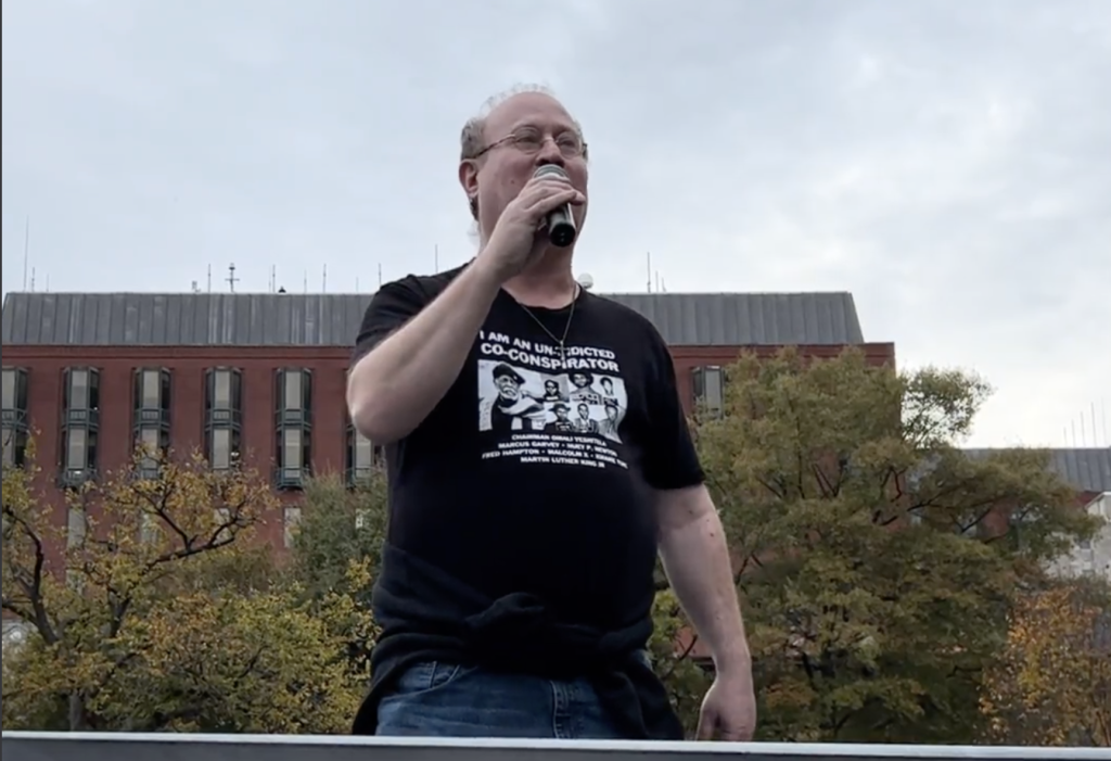 John McCarthy of Center for Political Innovation salutes the African