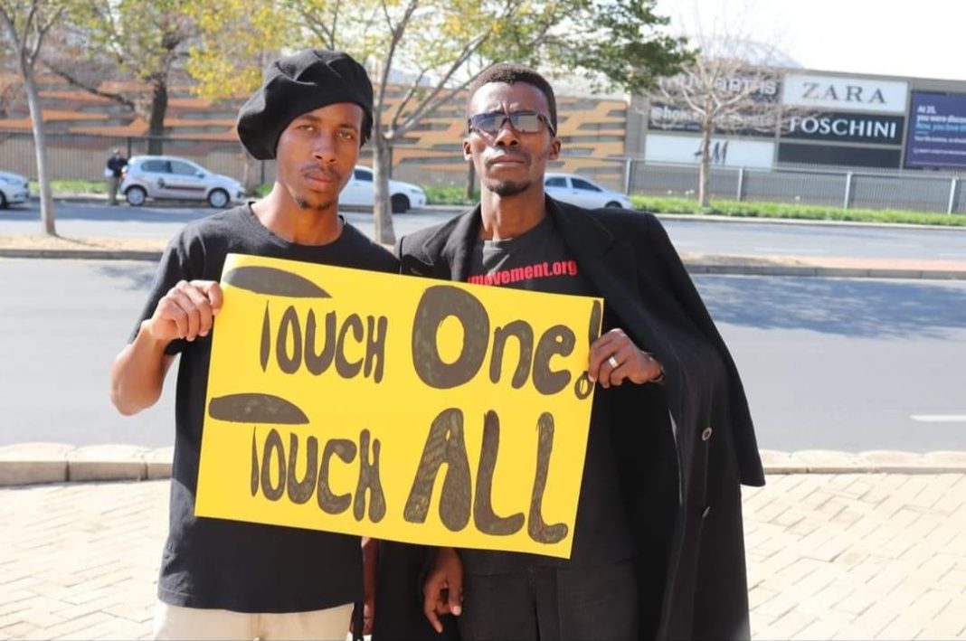 Comrades Molefi and Asa